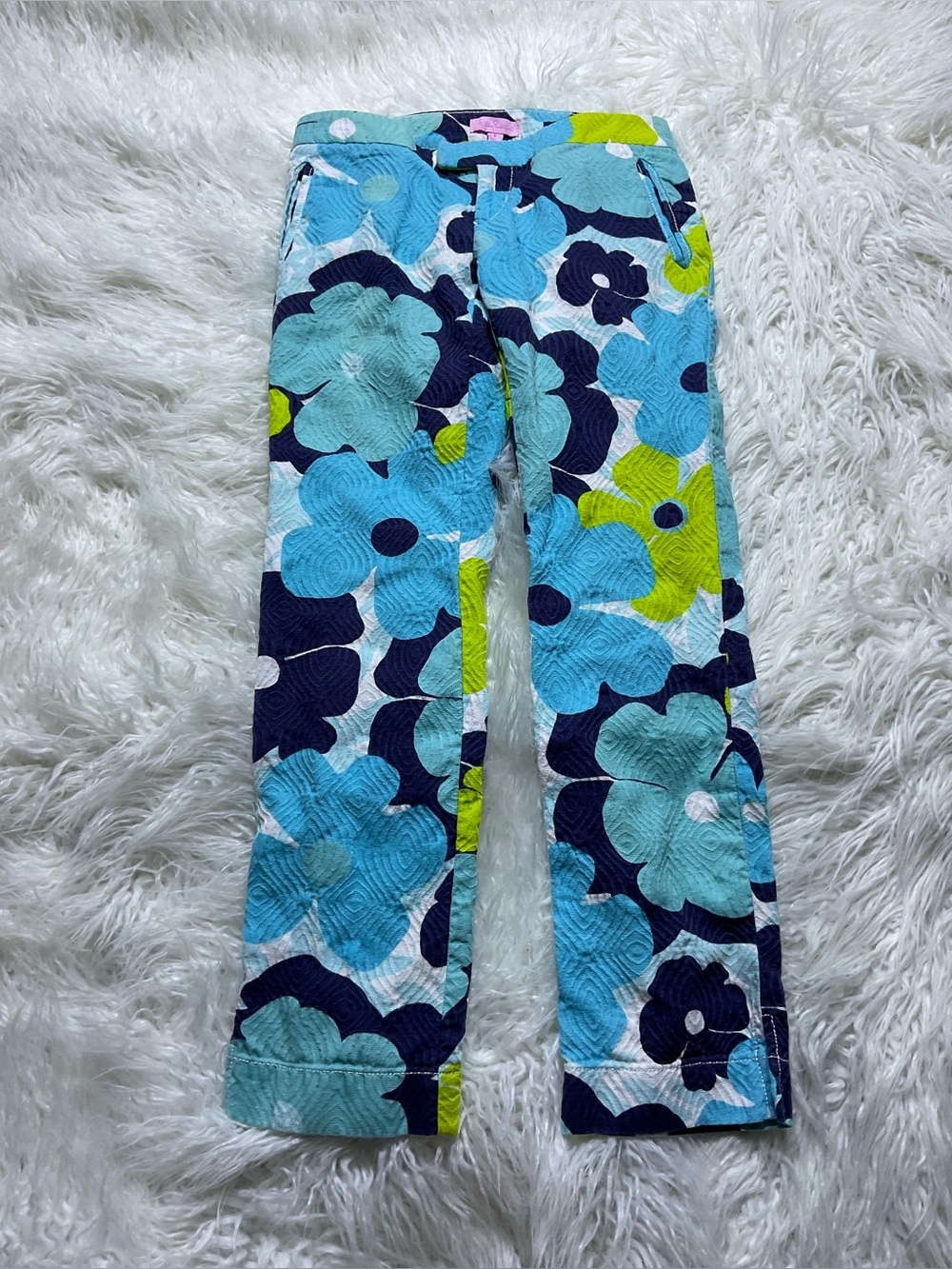 Lillly Pulitzer Floral Jacquard Pants